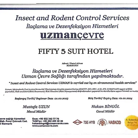 Fifty5 Szálloda Marmaris